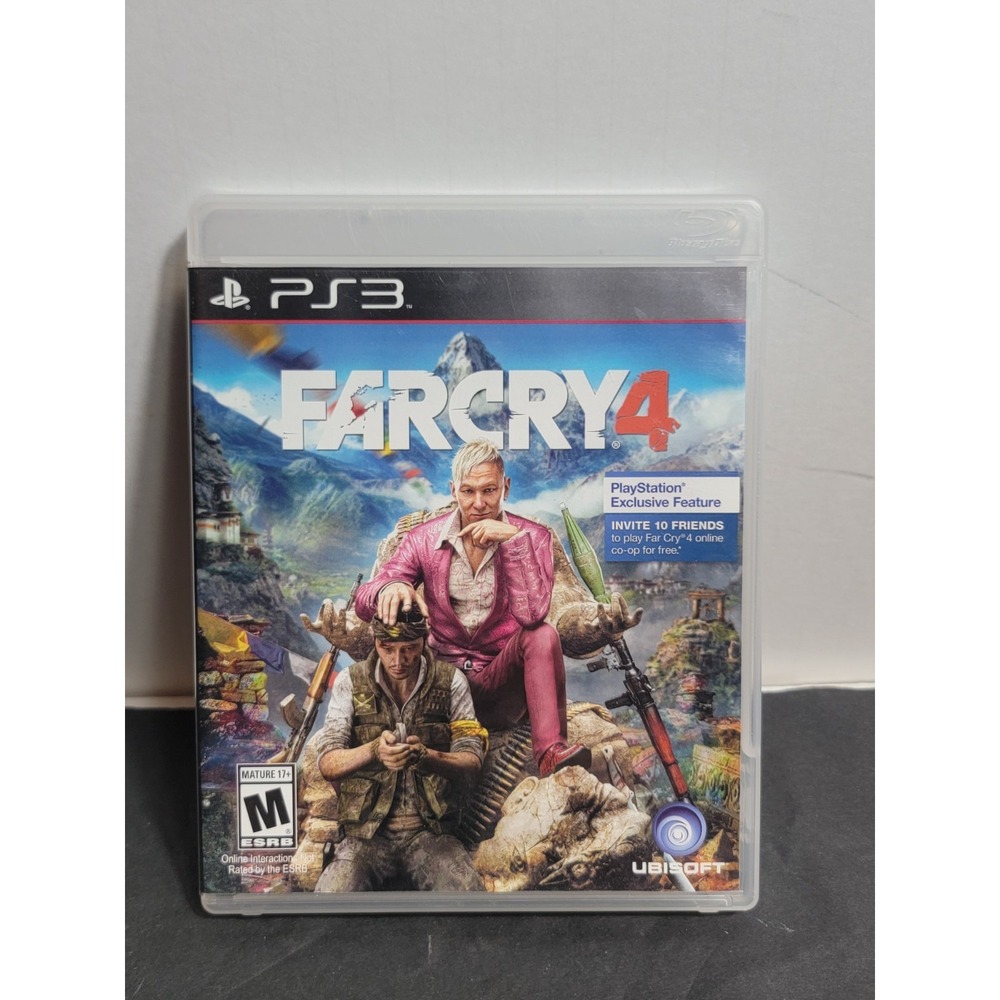 Far Cry 4 Sony PlayStation 3 PS3 2014 Ubisoft Shooter Game NTSC UBP30400962